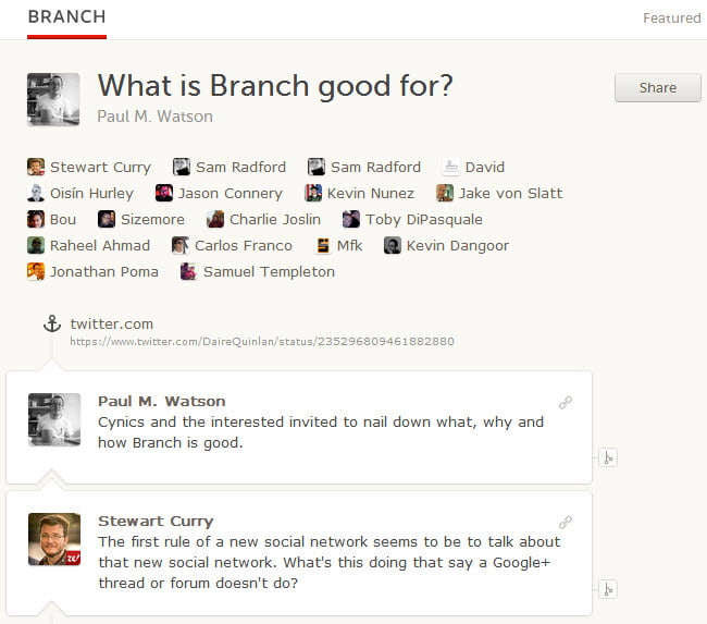 branch